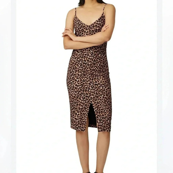 Likely Animal Print Strappy Dress Size 0 - Picture 1 of 12